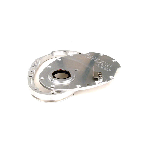 Two-Piece Billet Aluminum Timing Cover for Chevrolet 265-400 Small Block and V6