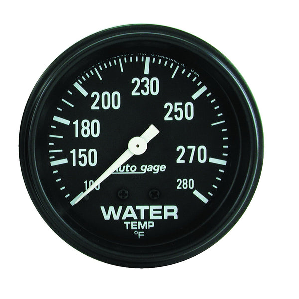 2-5/8 in. WATER TEMPERATURE 100-280 Farinihieht AUTO GAGE