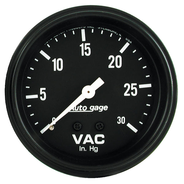 2-5/8 in. VACUUM 0-30 IN HG AUTO GAGE