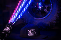 5150 LED WHIP WITH REMOTE AND QUICK RELEASE BASE. 2 Foot