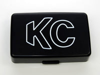 5" x 7" Plastic Cover - KC #5309 (Black with White Outline KC Logo)