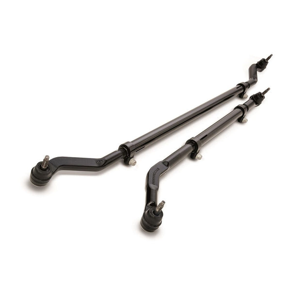 Steer Smarts Jeep Wrangler JK YETI XD ''Drilled'' Top Mount Draglink and Tie Rod Assembly Steering Kit